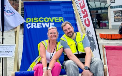 Crewe BID and Town Council Partnership Brings the Coast to Lyceum Square Through Discover Crewe-On-Sea